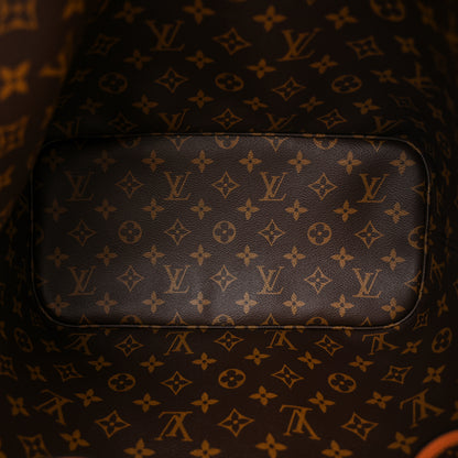 Louis Vuitton Monogram Calfskin Neo Neverfull Inside Out MM Tan 9 of 17