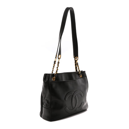 Chanel Lambskin Flap Shoulder Bag Black 2 of 10