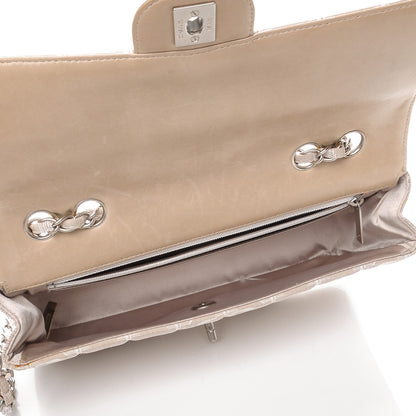 Chanel Nylon Medium Travel Flap Light Beige 5 of 9
