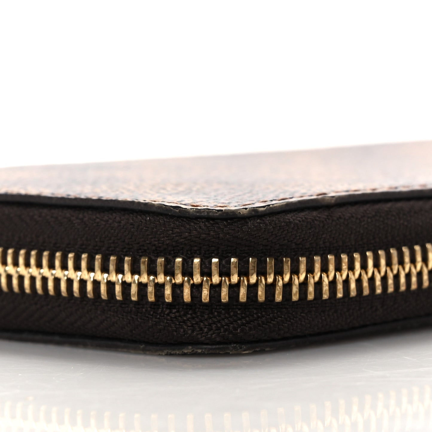 Damier Ebene Clemence Wallet Rose Ballerine