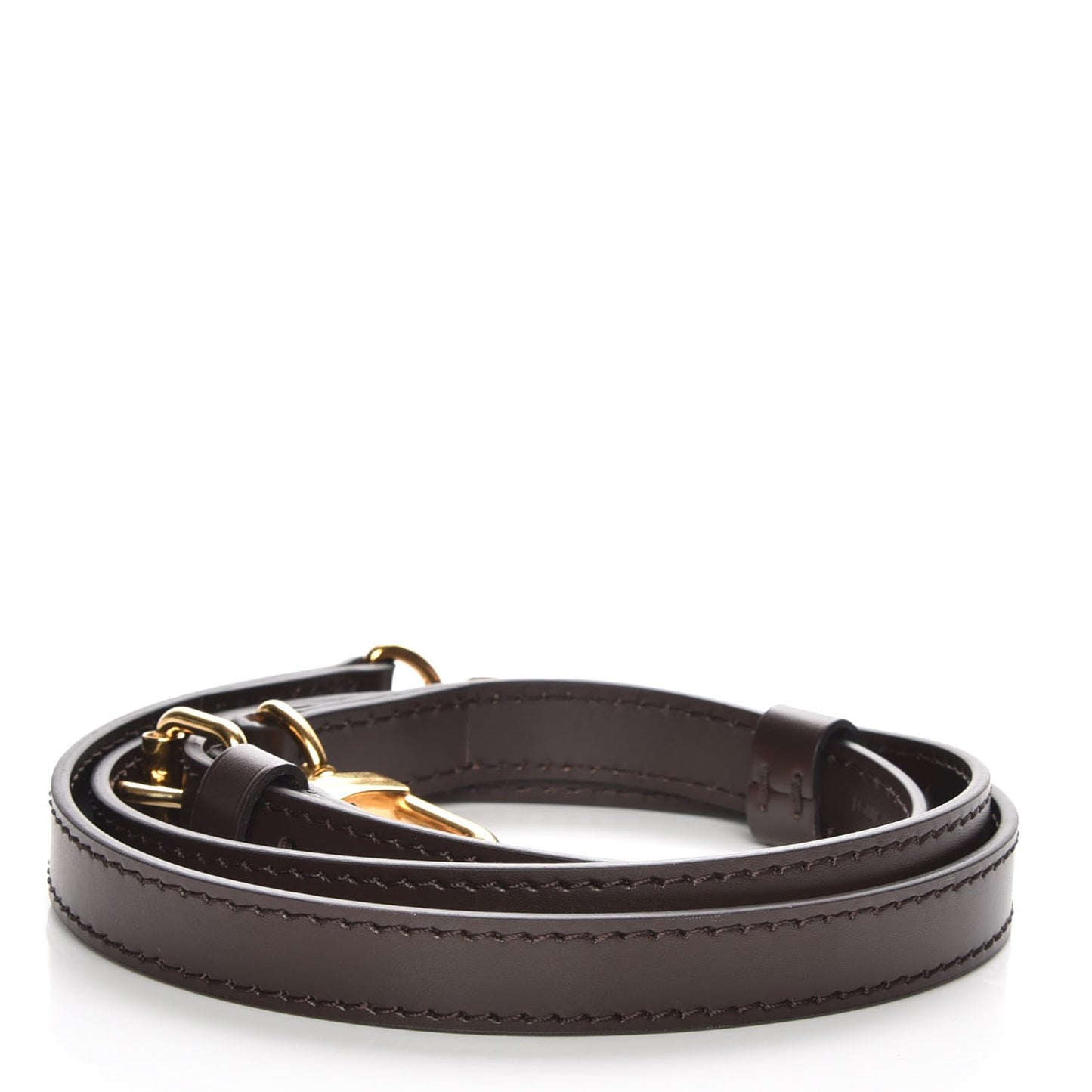 Calfskin 16mm Adjustable Shoulder Strap Brown