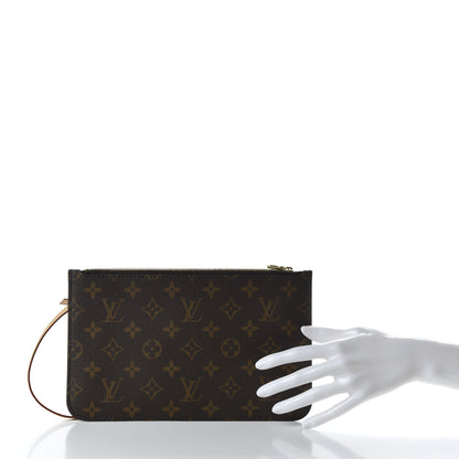 Louis Vuitton Monogram Neverfull MM GM Pochette 2 of 7