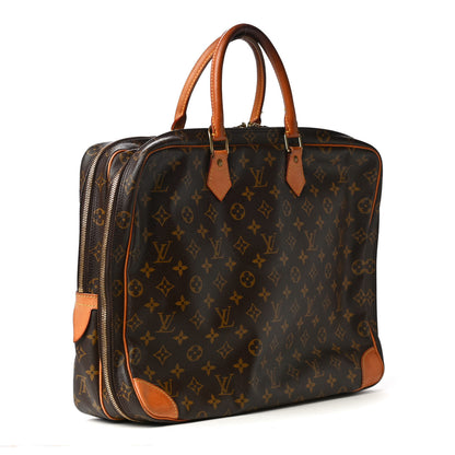 Louis Vuitton Monogram Porte-Documents Voyage Briefcase 2 Compartments 3 of 5