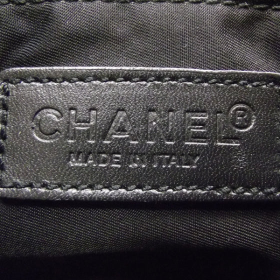 Nylon Large Travel Tote Black