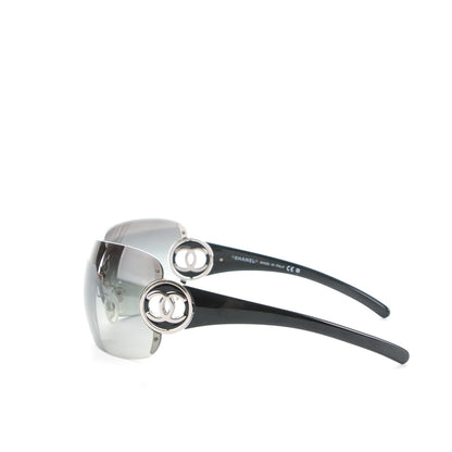 Chanel CC Sunglasses 4145 Black 3 of 8