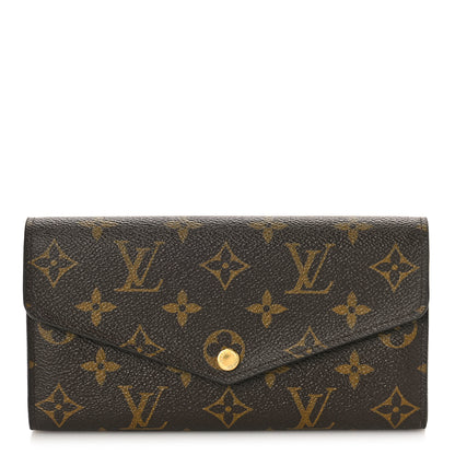 Louis Vuitton Monogram Sarah Wallet NM 1 of 8