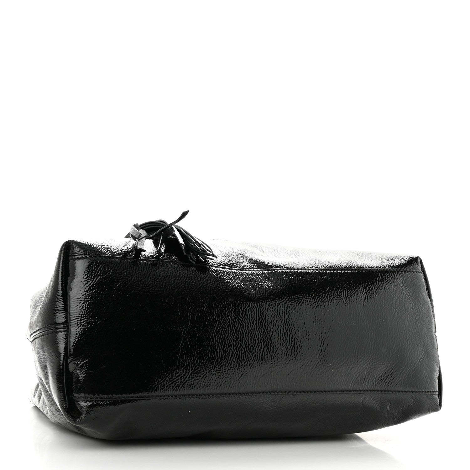 Gucci Patent Medium Soho Chain Shoulder Bag Black 4 of 10