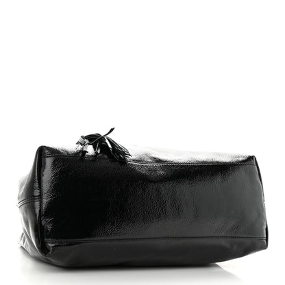 Gucci Patent Medium Soho Chain Shoulder Bag Black 4 of 10