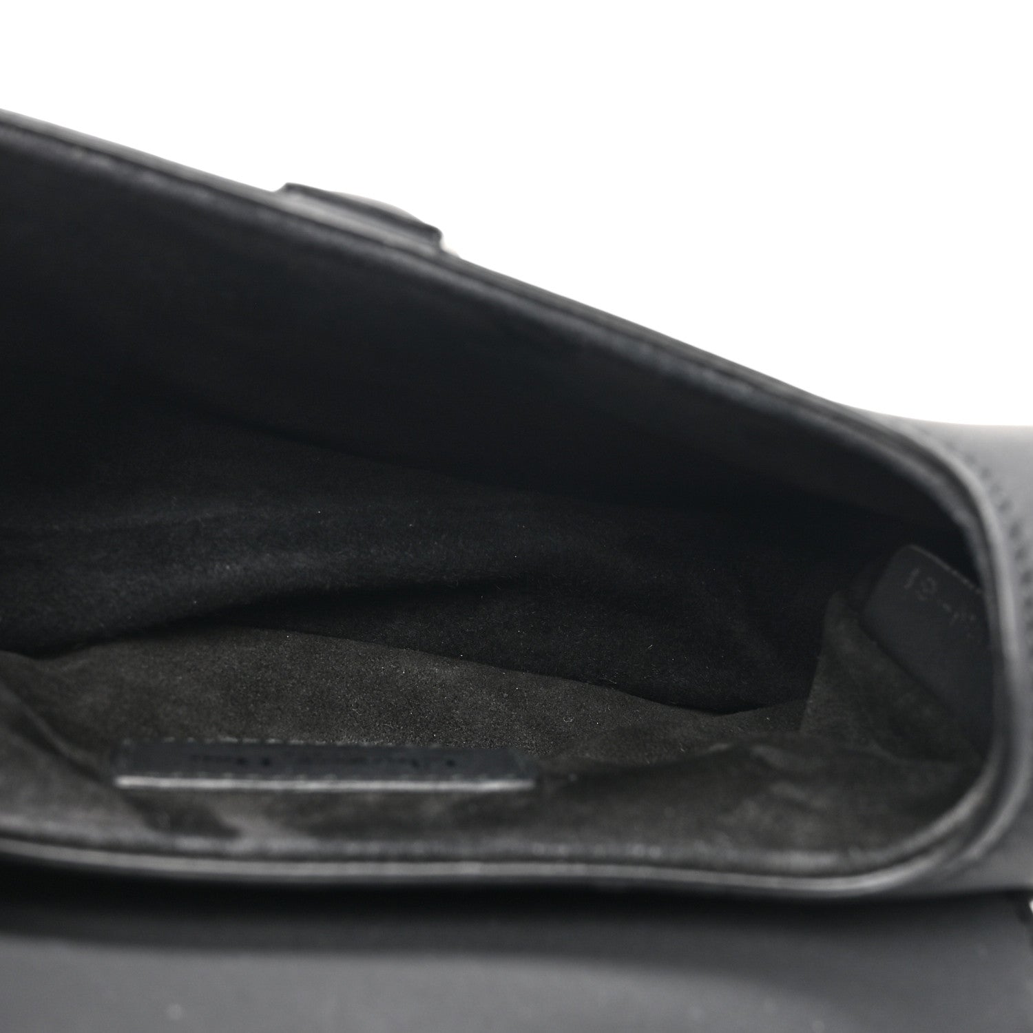 Christian Dior Ultra Matte Calfskin Mini Saddle Bag Black 5 of 10