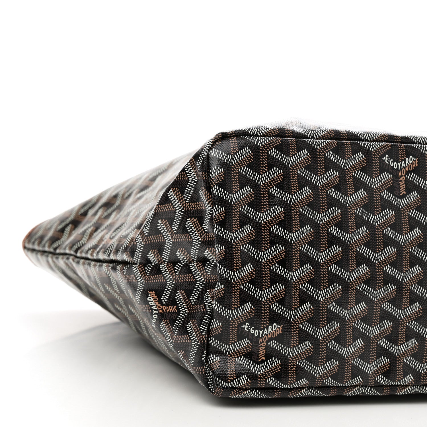 Goyard Goyardine Saint Louis PM Black Gold 10 of 11