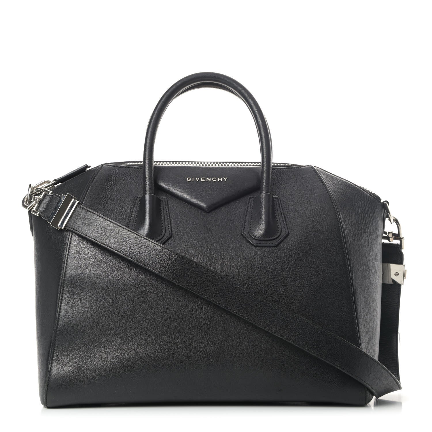 Givenchy Sugar Goatskin Medium Antigona Black 1 of 7