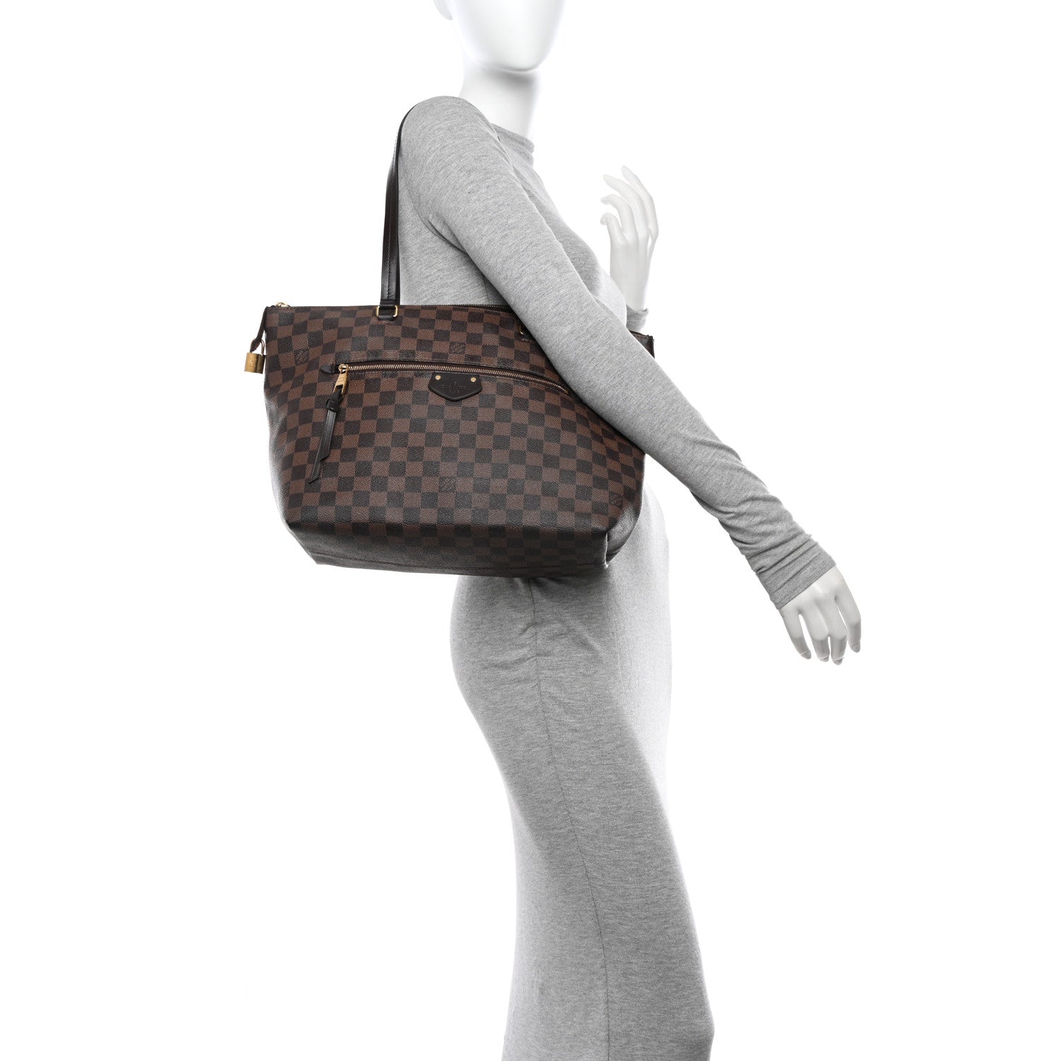 Louis Vuitton Damier Ebene Iena MM 2 of 15