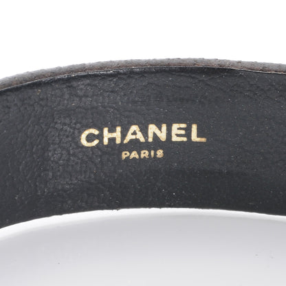 Chanel Stainless Steel Calfskin 19mm Quilted Matelasse Quartz Watch Black 6 of 8