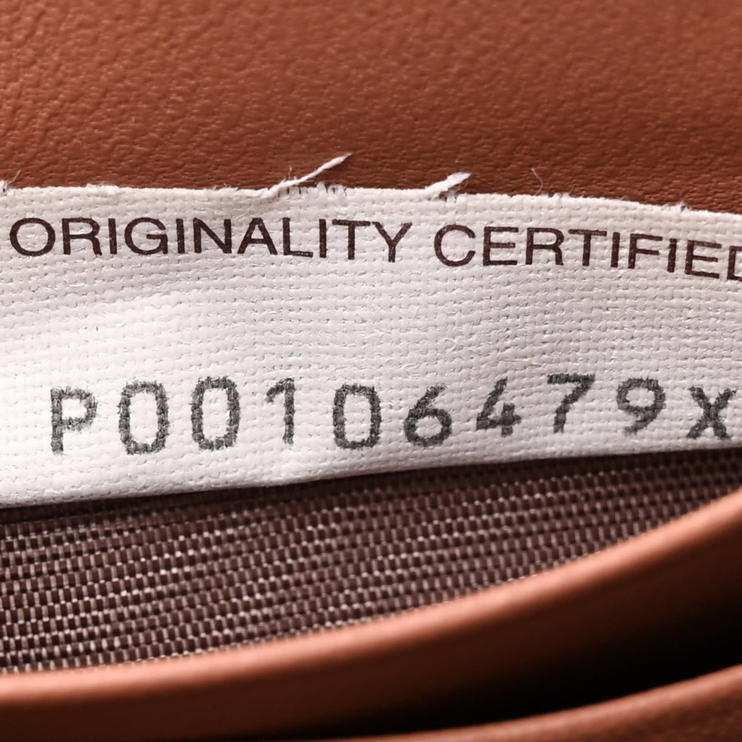 Nappa Intrecciato Checker Chain Wallet Beige Red