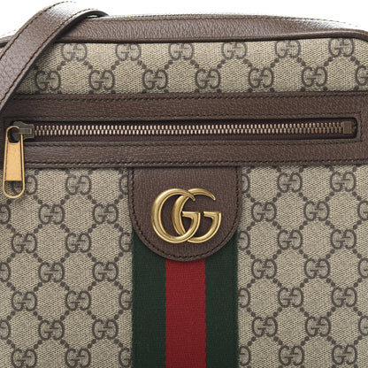 Gucci GG Supreme Monogram Web Small Ophidia Messenger Bag Brown 11 of 11