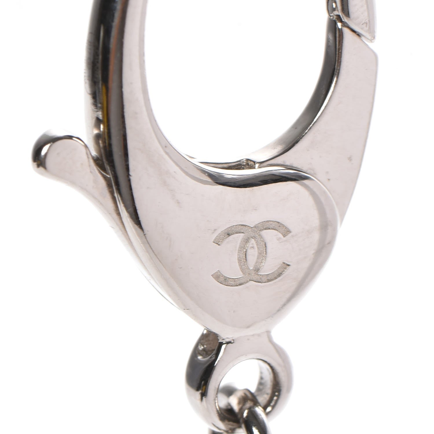 Chanel Resin Crystal CC Robot Bag Charm Black 3 of 4