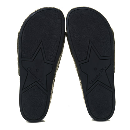 Christian Dior Oblique Denim D-Way Platform Sandal 40 Kaki 6 of 10
