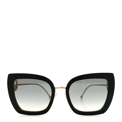 Fendi Acetate Metal F is Fendi Square Cat Eye Sunglasses FF 0424/F/S Black 2 of 7