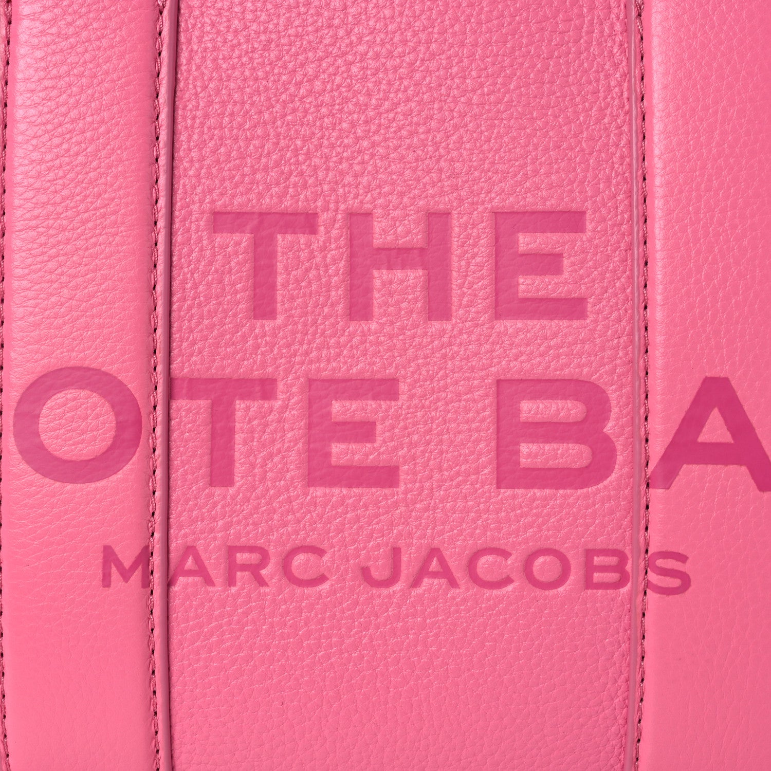 Marc Jacobs Grained Calfskin Small The Tote Bag Candy Pink 9 of 15