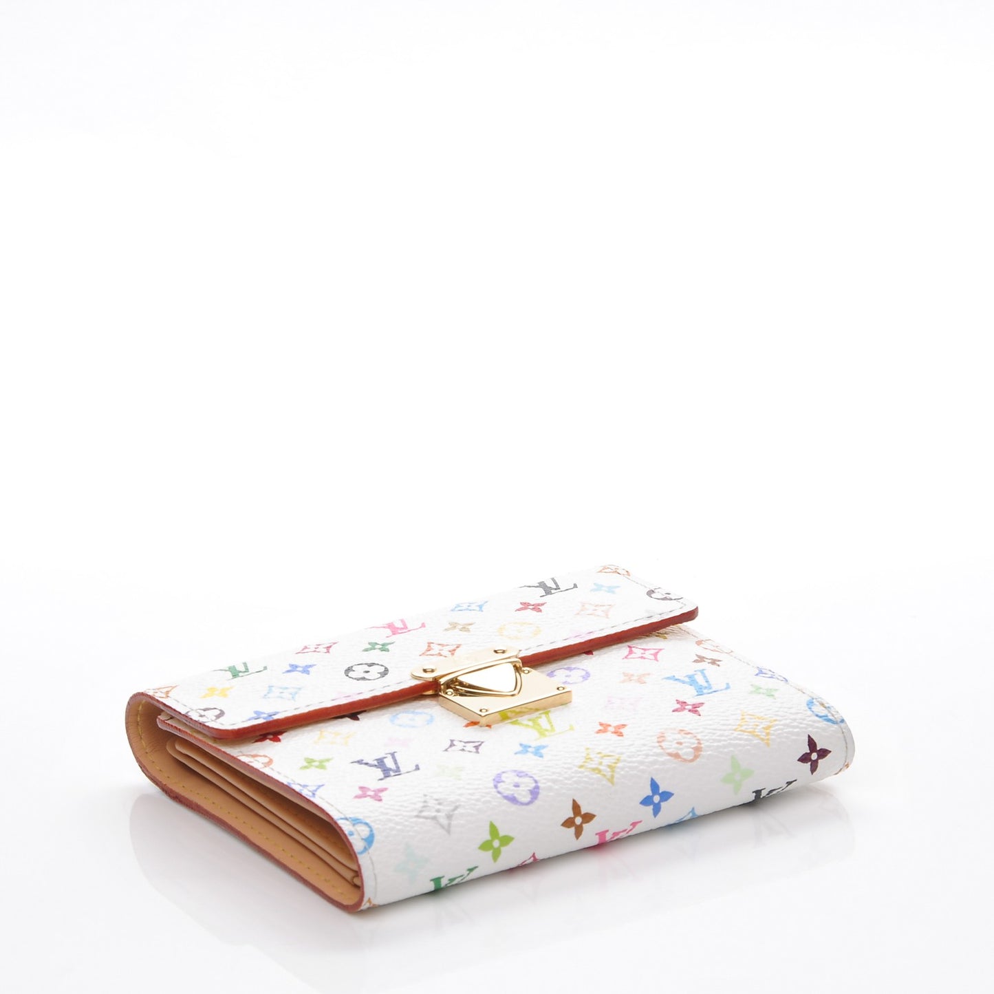 Monogram Multicolor Koala Wallet White