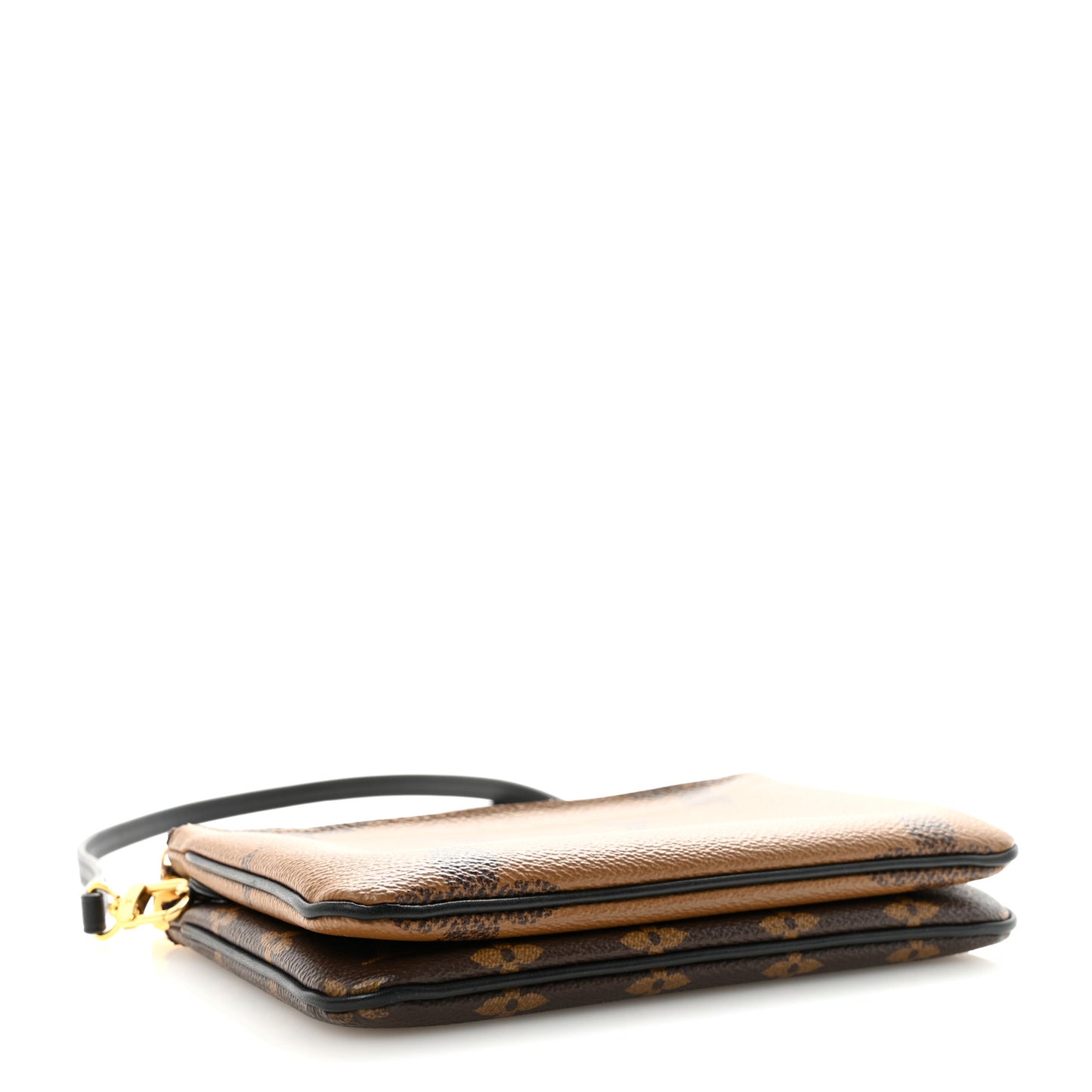 Reverse Monogram Giant Double Zip Pochette