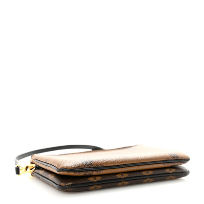 Louis Vuitton Reverse Monogram Giant Double Zip Pochette 4 of 10