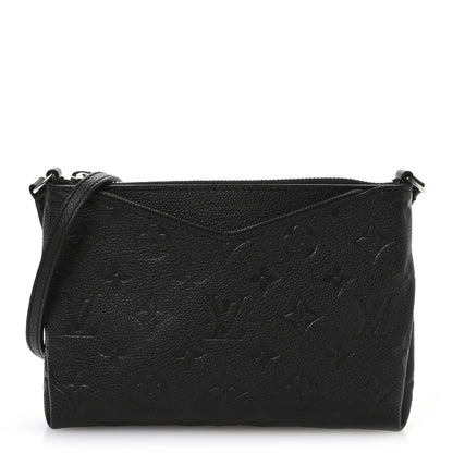 Louis Vuitton Empreinte Pallas Crossbody Black 1 of 10