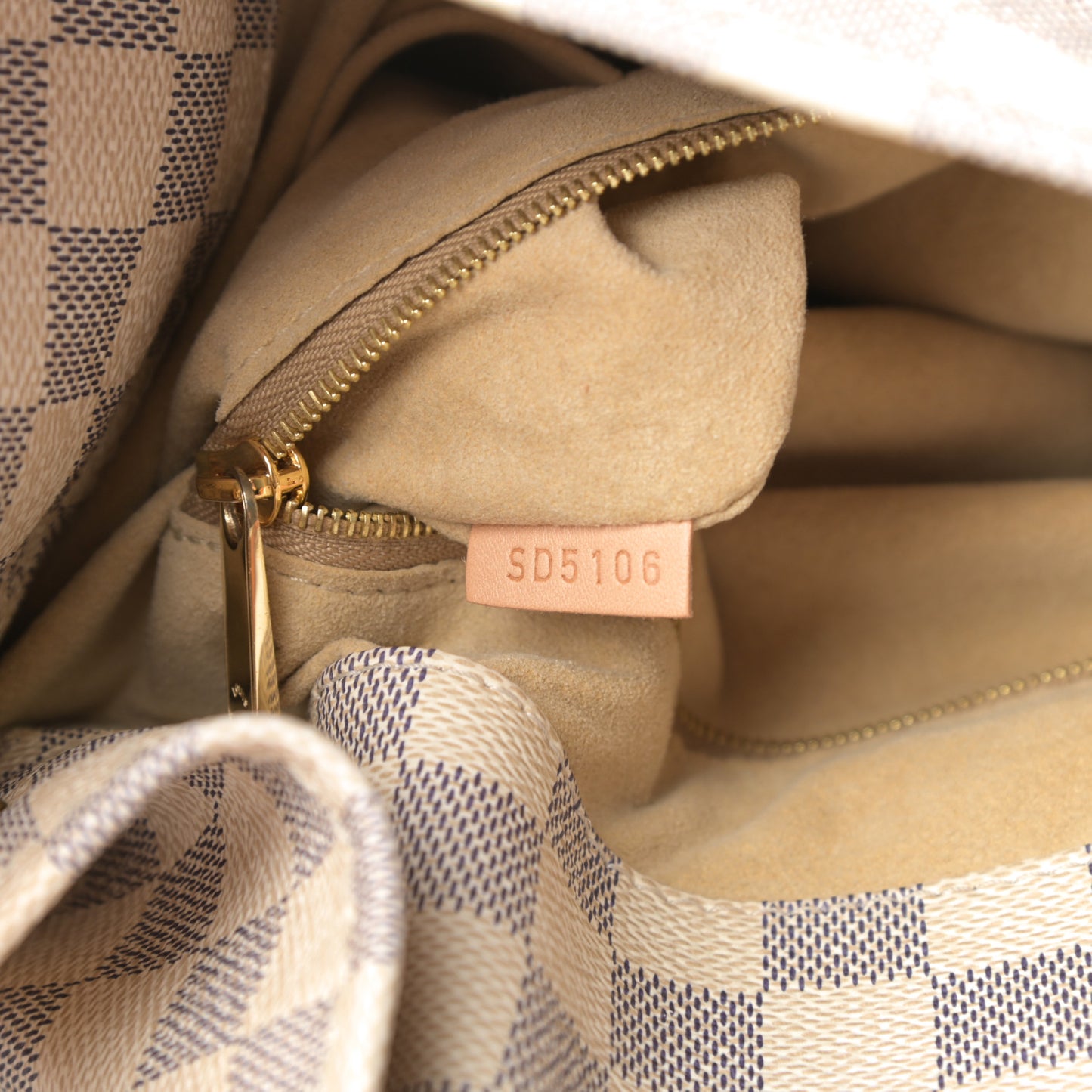 Damier Azur Artsy MM