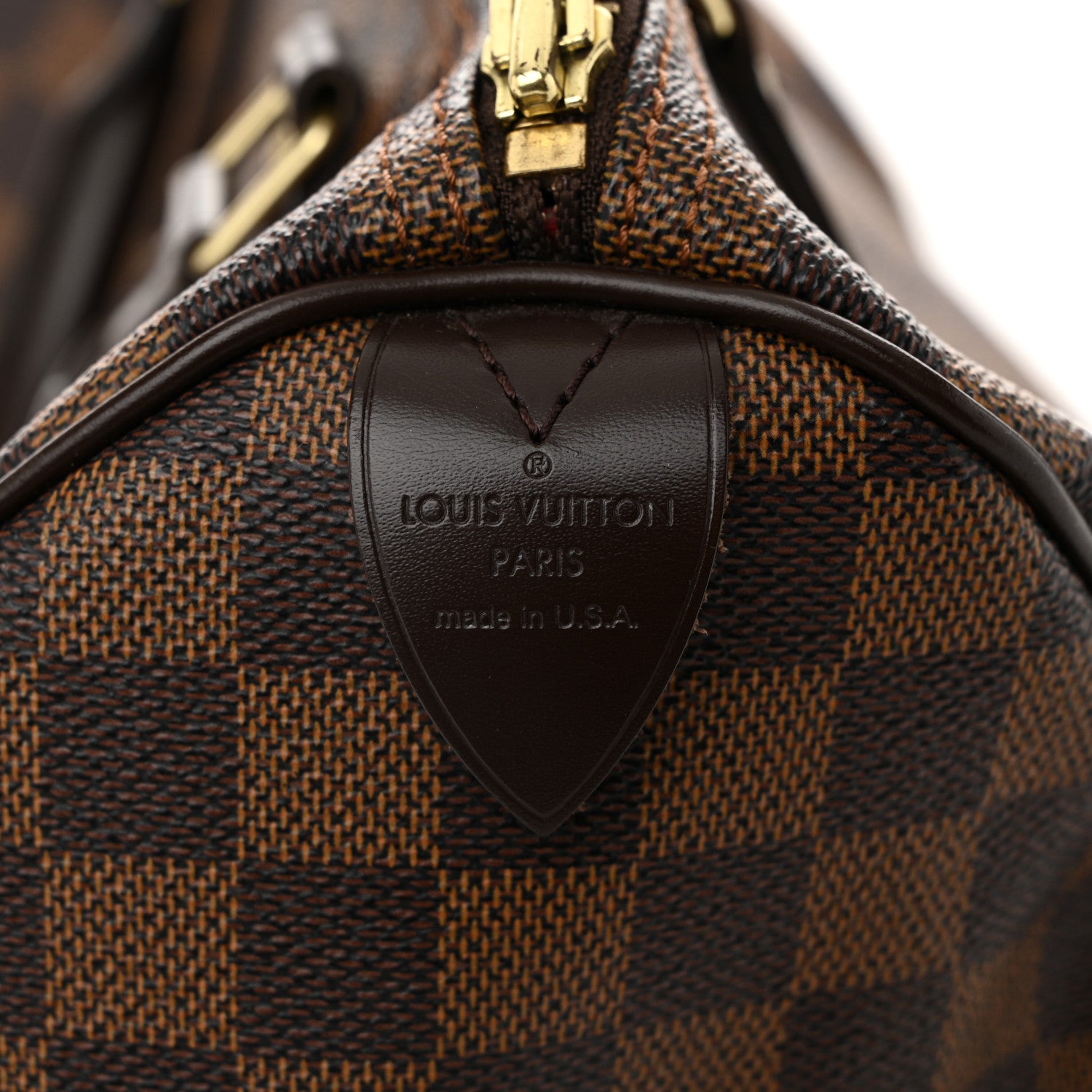 Louis Vuitton Damier Ebene Speedy 30 6 of 10