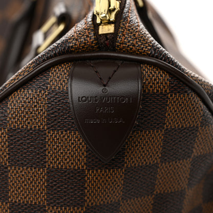 Louis Vuitton Damier Ebene Speedy 30 6 of 10