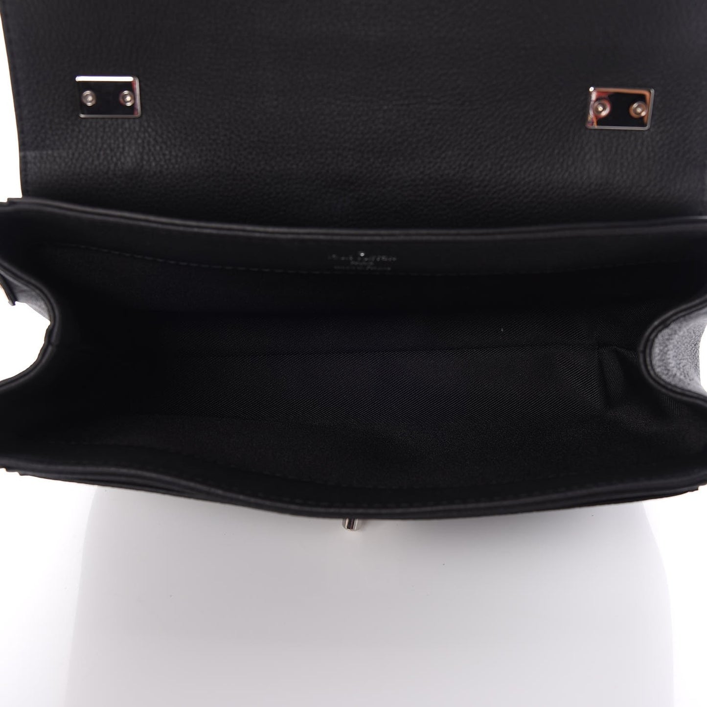 Calfskin Lockme II Chain Bag BB Black