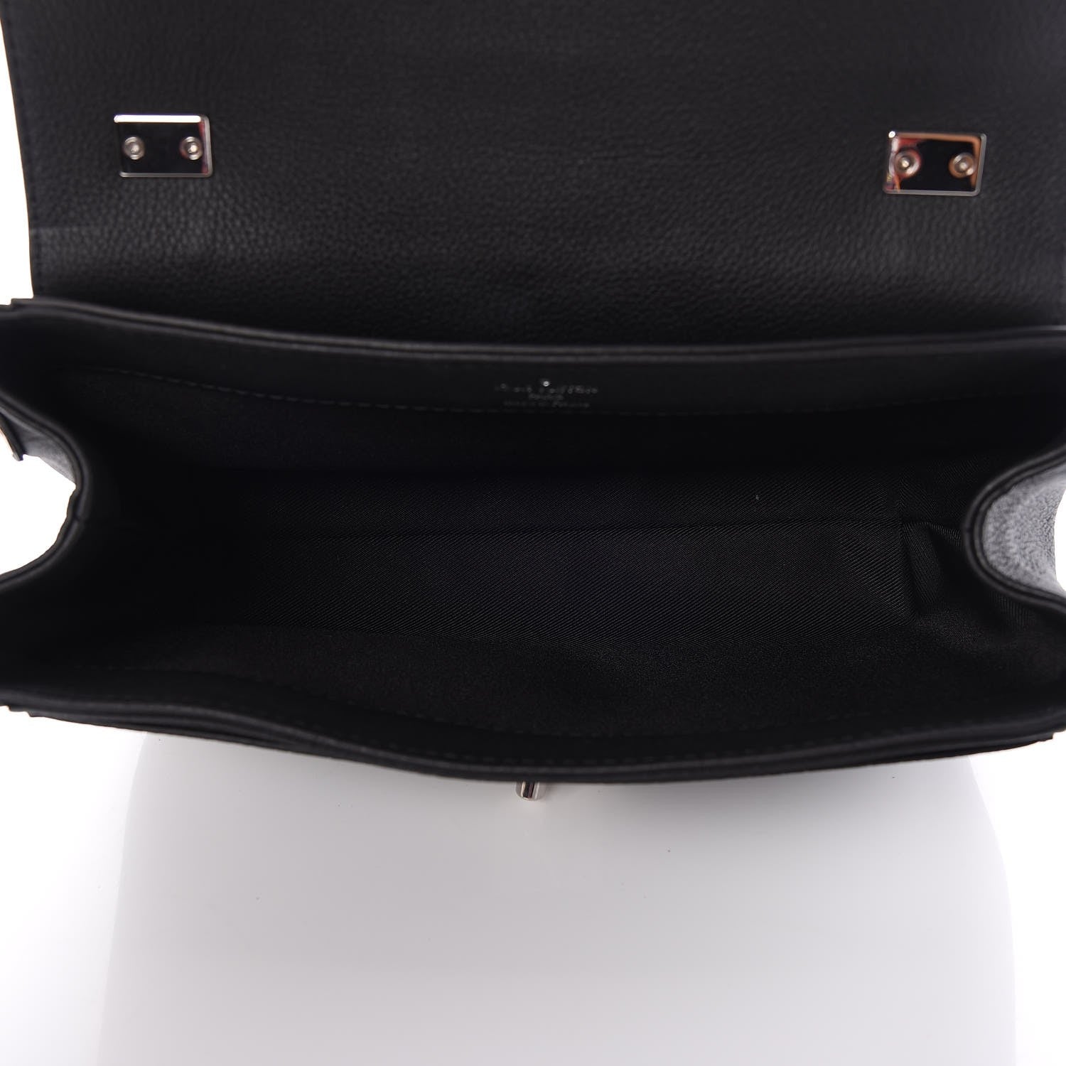 Louis Vuitton Calfskin Lockme II Chain Bag BB Black 5 of 6