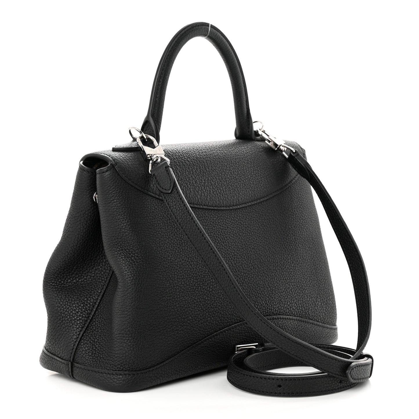 Taurillon Blush Calfskin Gabby PM Black