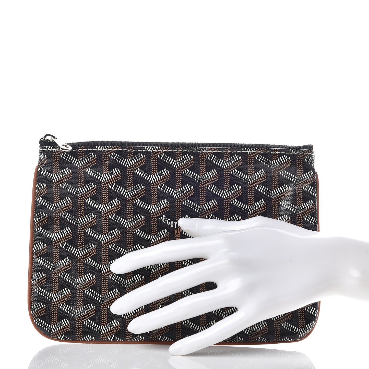 Goyardine Senat Pochette PM Black Gold