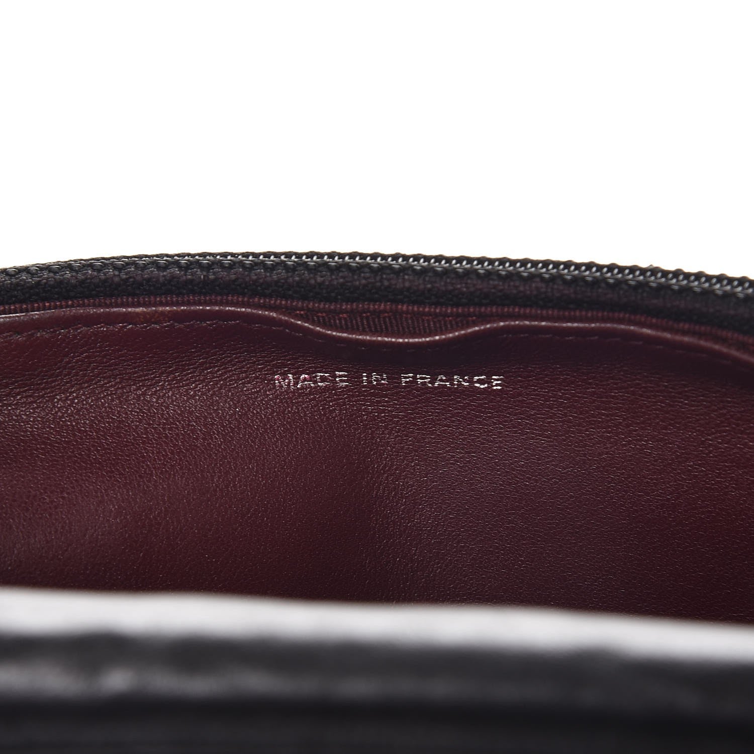 Chanel Lambskin Quilted Wallet On Chain WOC Black 7 of 15