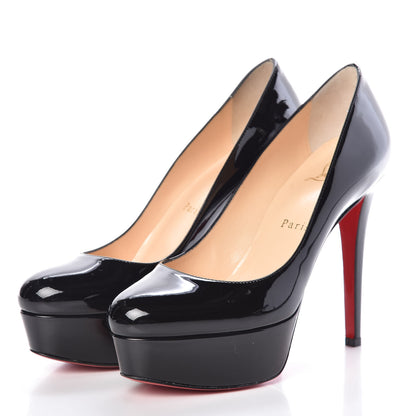 Christian Louboutin Patent Bianca 120 Pumps 36 Black 3 of 9