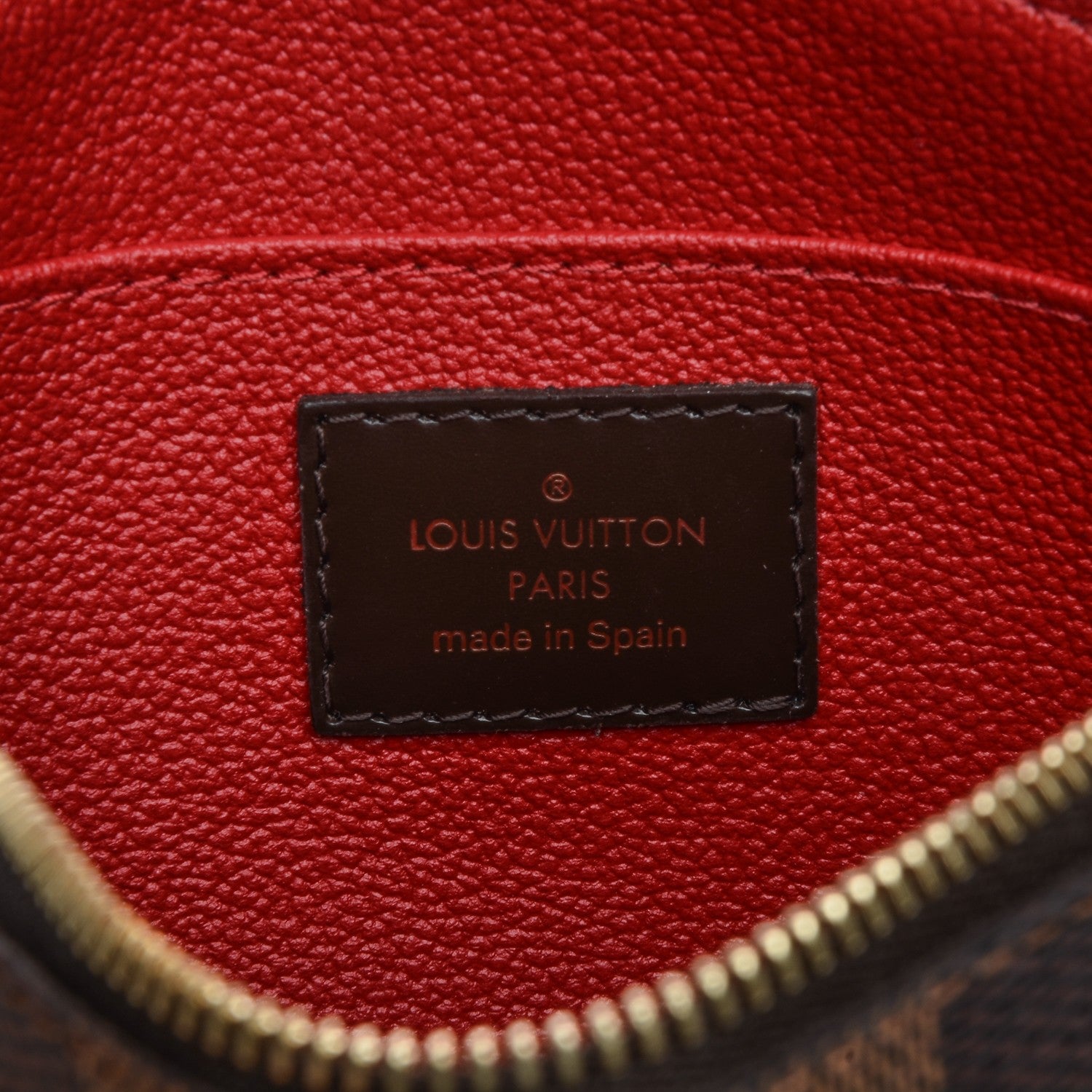 Louis Vuitton Damier Ebene Cosmetic Pouch 6 of 6