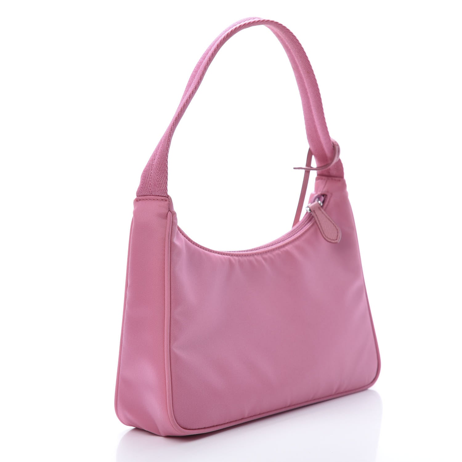Prada Tessuto Nylon Mini Re-Edition 2000 Bag Begonia 3 of 14