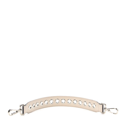 Fendi Vitello Liberty Grommet Bi-Color Mini Strap You Black Camelia 2 of 3