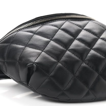 Chanel Quilted Waist Belt Bag Black 8 of 9
