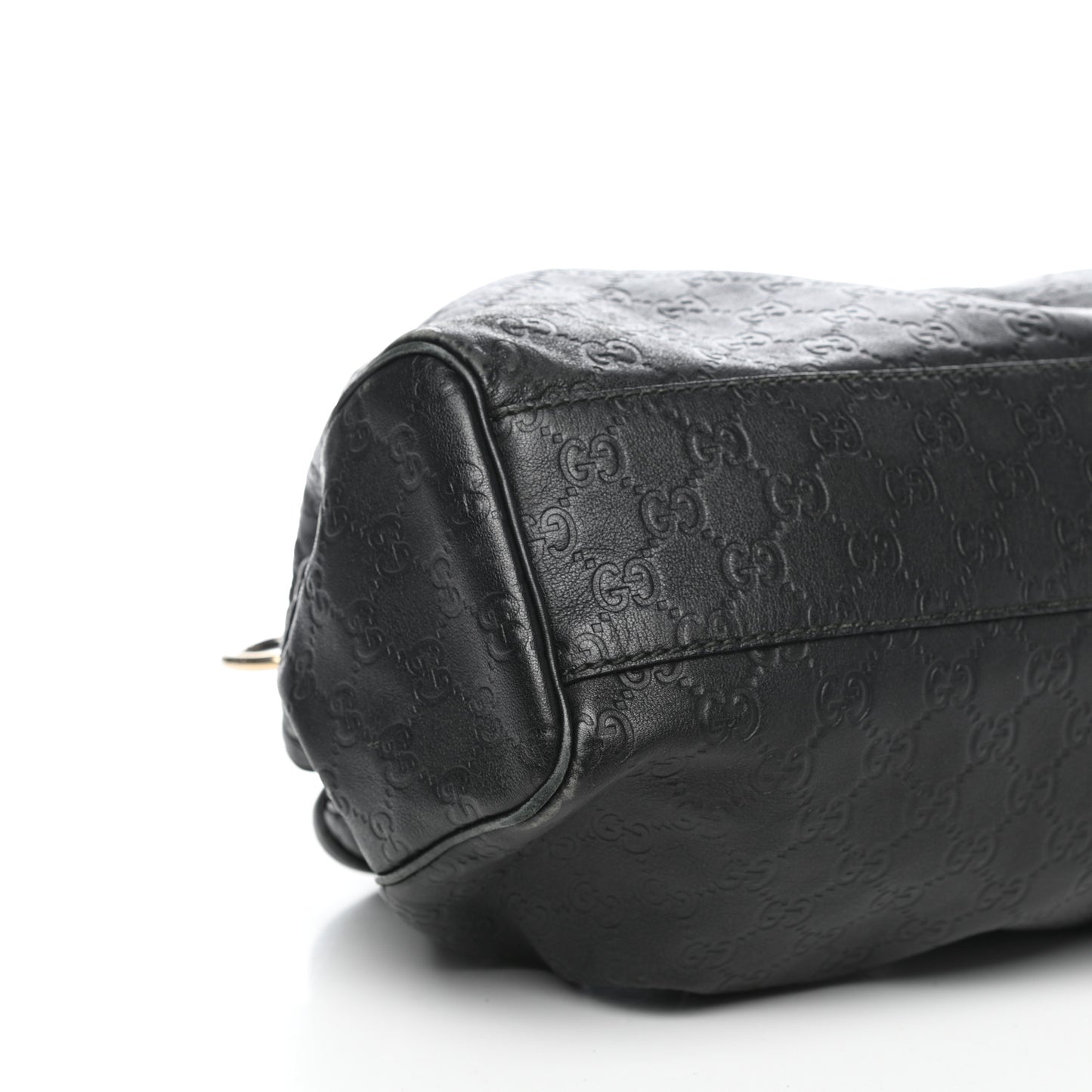 Guccissima Medium Sukey Tote Black