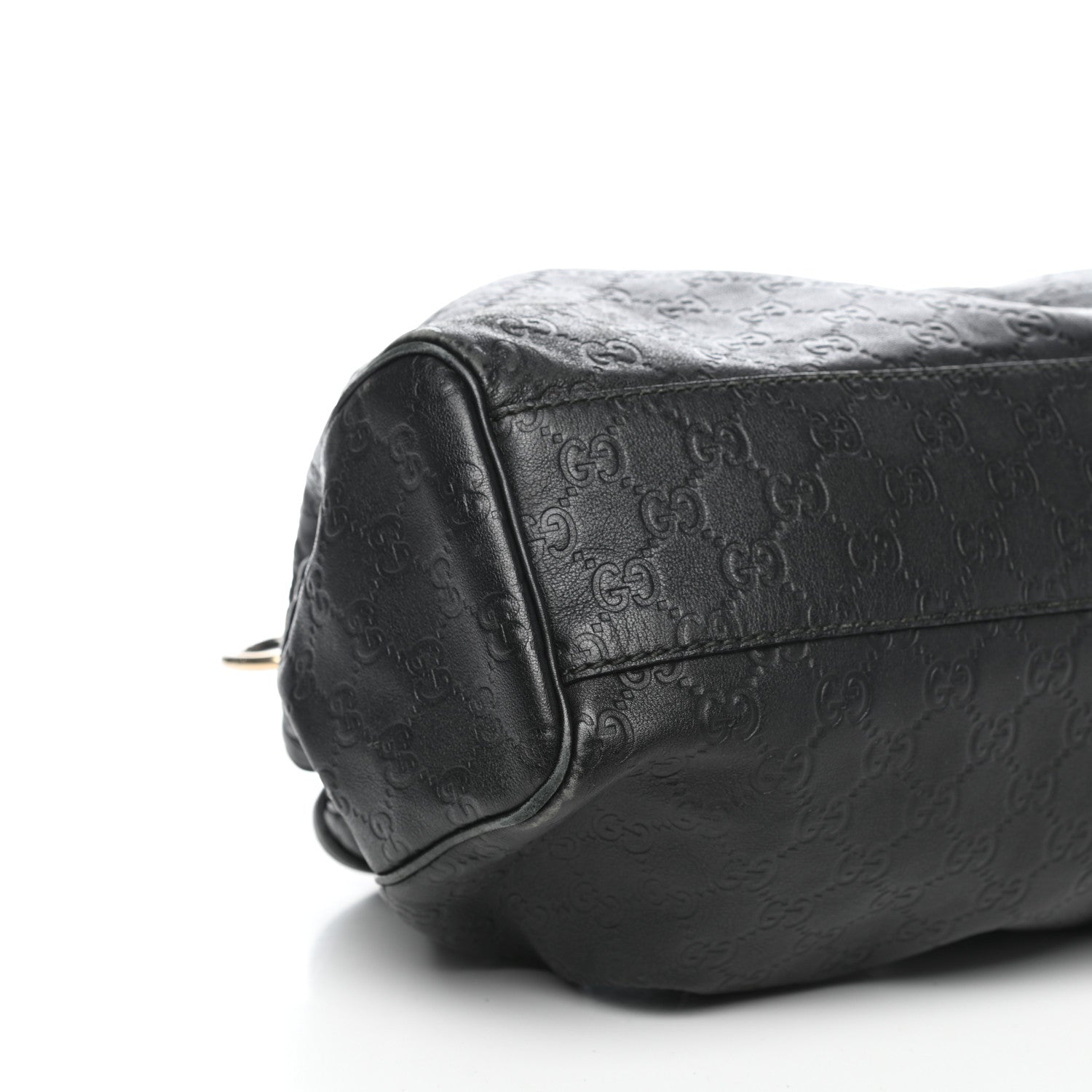 Gucci Guccissima Medium Sukey Tote Black 8 of 11