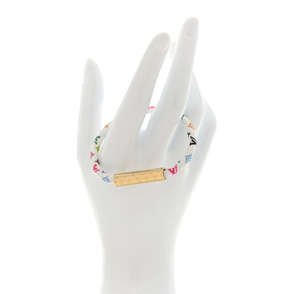 Louis Vuitton LV X TM Monogram Multicolor LV Confidential Bracelet 17 White White 2 of 5