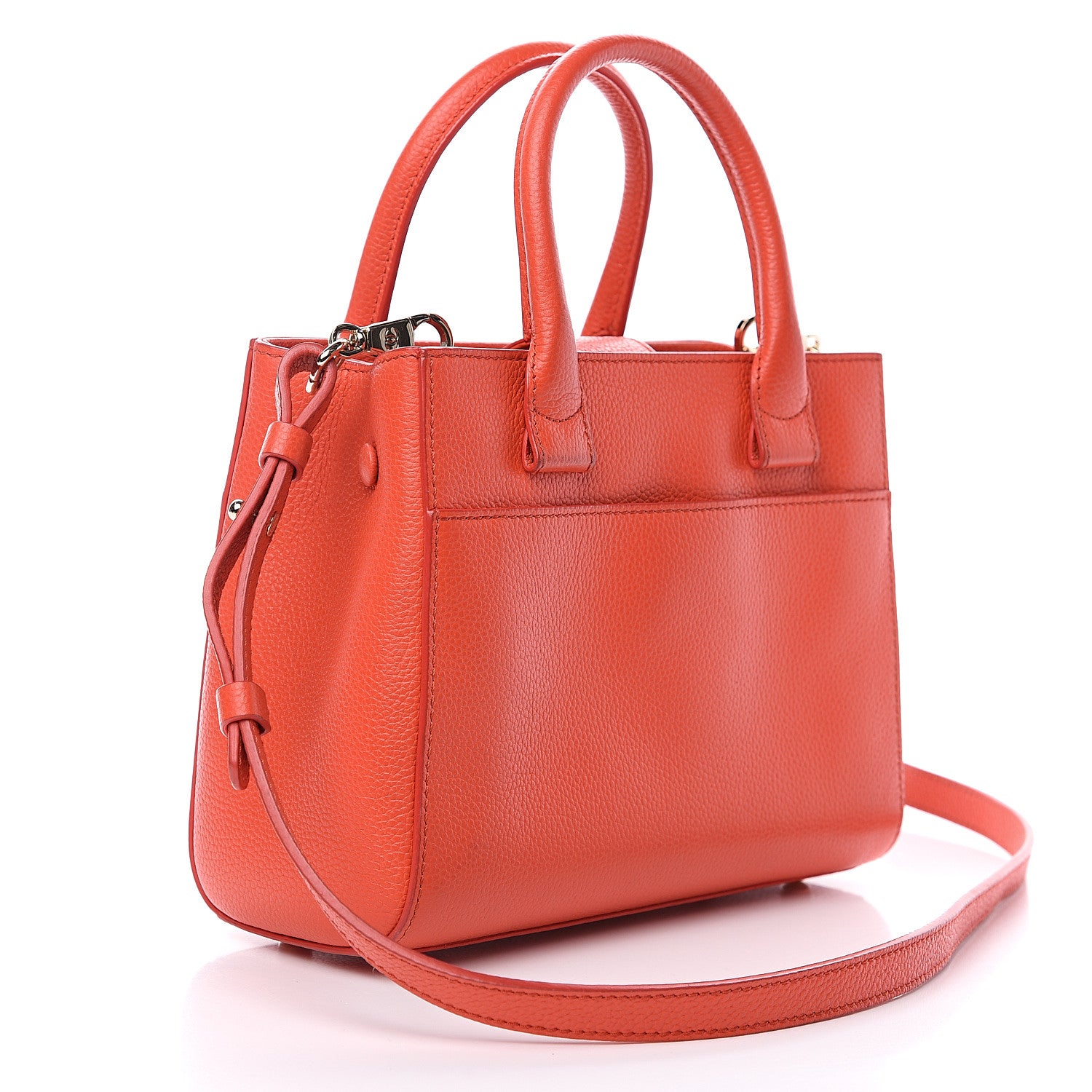 Chanel Grained Calfskin Mini Neo Executive Shopper Tote Red 2 of 11