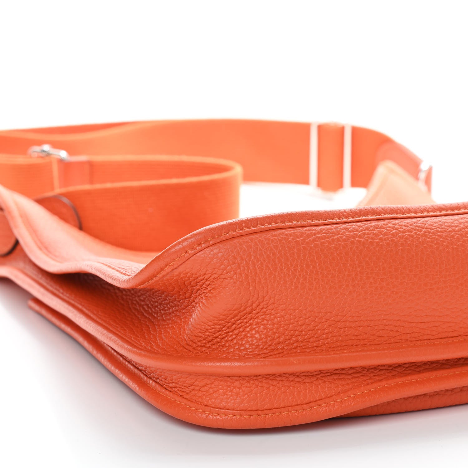 Hermes Taurillon Clemence Evelyne III PM Orange 5 of 8