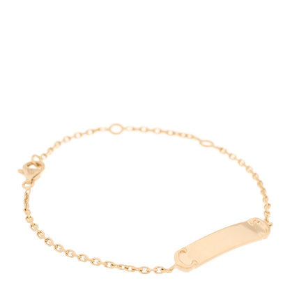 Cartier 18K Yellow Gold ID Chain Bracelet 1 of 6