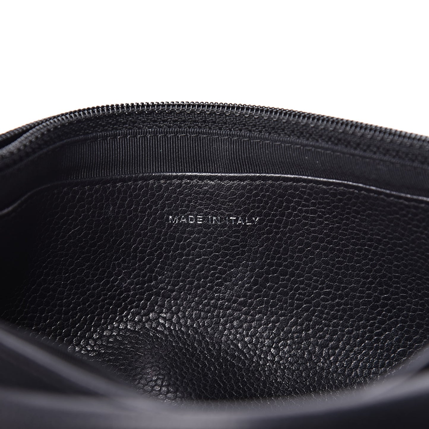 Caviar Half Moon Wallet On Chain WOC Black