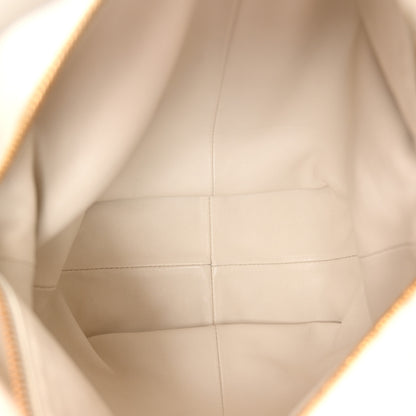 Bottega Veneta Calfskin Teen Double Knot Hobo White 4 of 11