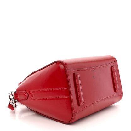 Givenchy Shiny Lord Calfskin Mini Antigona Dark Red 4 of 18
