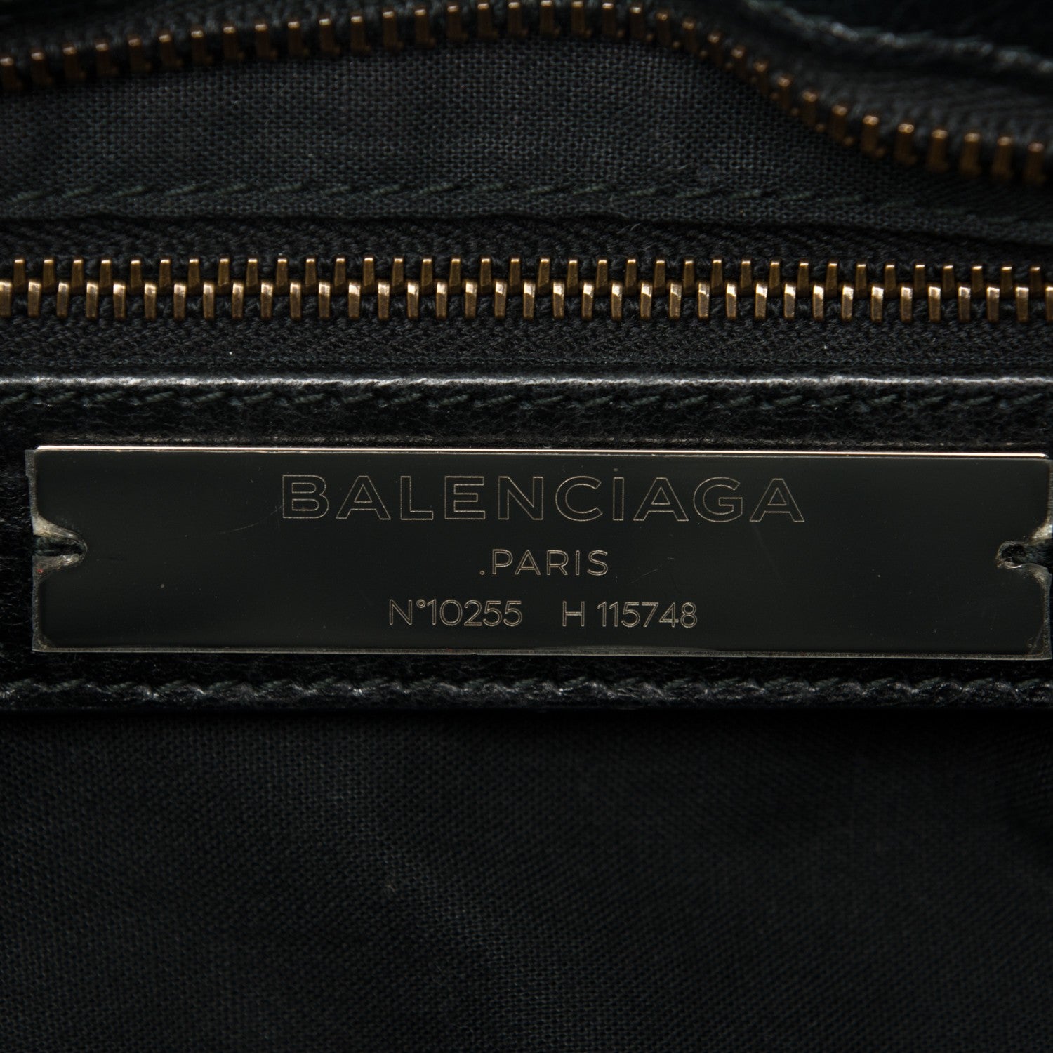 Balenciaga Agneau Classic Hardware City Black 7 of 9
